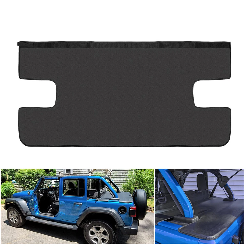 Cargo Cover Tonneau Cover Fit for 2018-2022 Jeep Wrangler JL Unlimited 4-Door - Foto 2 de 4