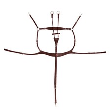 Kieffer breastplate Palmanova chestnut brown