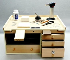 Workbench & Jewelry Soldering Tools Supplies Make Jewelry Solder & Repair Bench