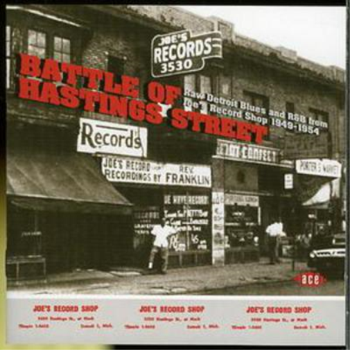Various Artists Battle of Hastings Street: Raw Detroit Blues and R&b (CD) Album