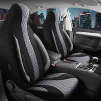 Pilot SitzbezüGe Passend FüR BMW X2 X39 (Schwarz-Grau) | Vordersitze | Prime