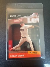 2024 San Francisco Giants Junior Giants Reward Cards Logan Webb