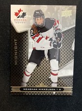 2018 UD Team Canada Women Hockey Midnight Promo 57 Meaghan Mikkelson /50