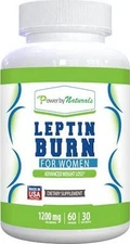 Power By Naturals Leptin Burn Weight Loss Supplements for Women - Appetite Boost