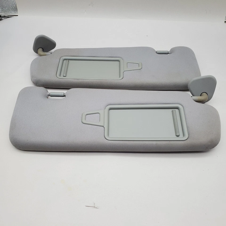 Juego de parasoles Hyundai Sonata 2011-2015 par de sombras izquierda derecha OEM tela gris Foto 2 de 4