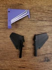 Vintage G1 Transformers Parts SKYWARP  Rudder Pair + R Tail Fin Small Tabs