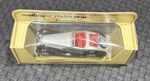 Matchbox 1979 Models of Yesteryear Y20 Mercedes-Benz 1937 Model Kit 540K Silver - Picture 4 of 7