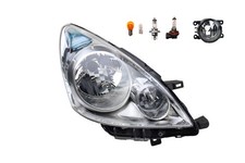 Scheinwerfer Halogen passend für Nissan Note E11 01/09- H4 R Nebel Leuchtmittel