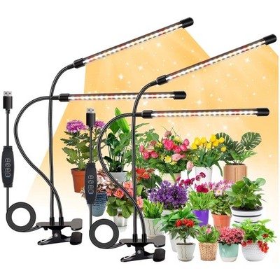 Pflanzenlampe LED, Vollspektrum, 3000K, 5000K, 660nm, Pflanzenlicht, Zeitscha...