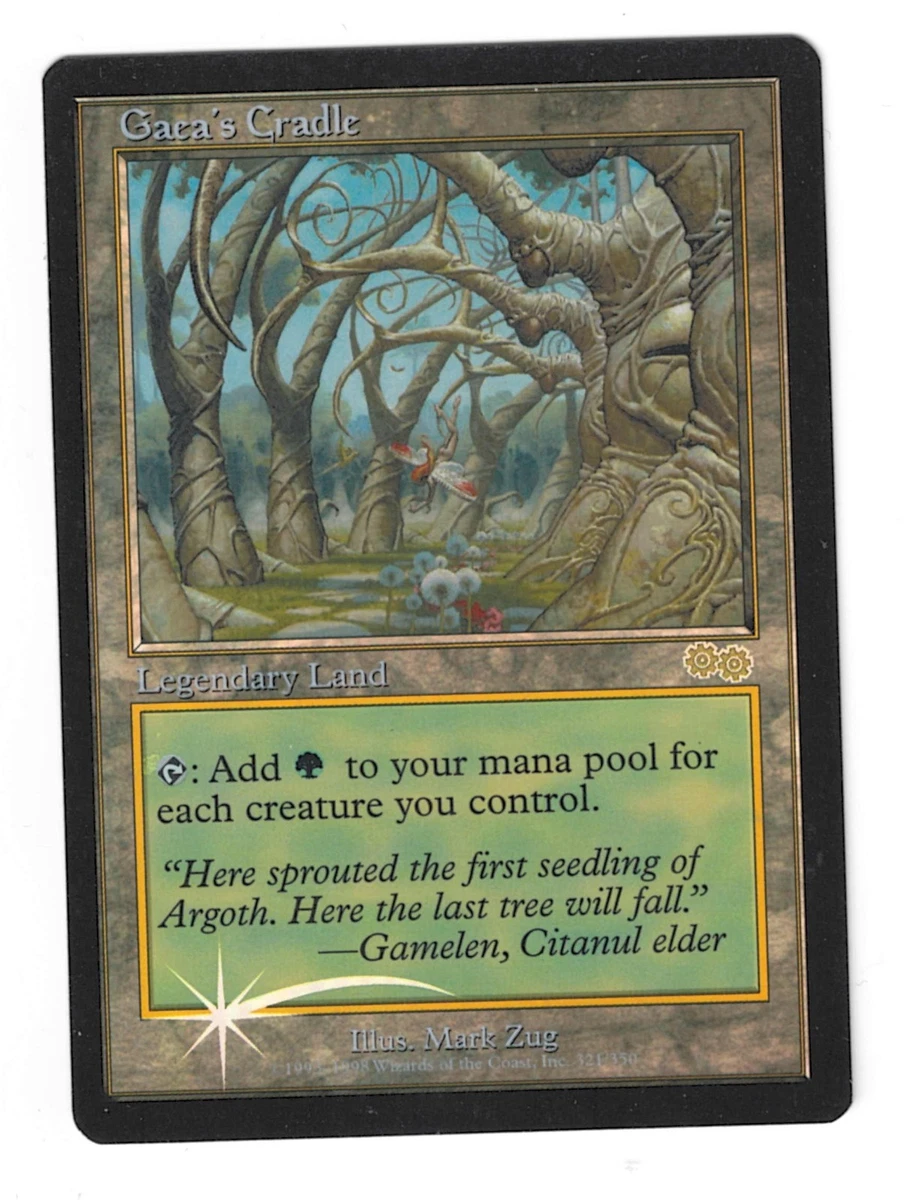 Gaea's Cradle Magic: The Gathering Urza's Saga Near Mint or Better