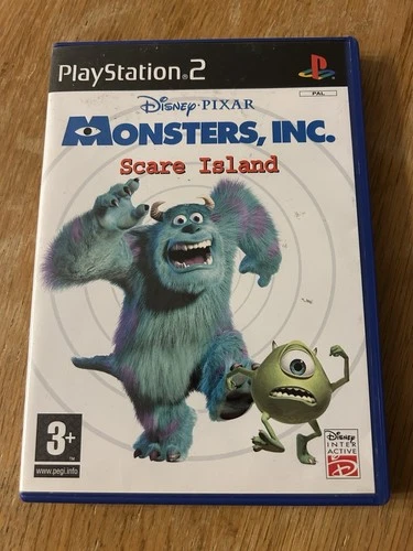 Disney Pixar Monsters Inc: Scare Island (Sony PlayStation 2) - PAL - PS2