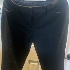Women s Black Express Casual Pants Editor Barely Boot Size 6