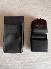 qualitatives Minolta Programm 3500 xi Blitzgerät mit Tasche