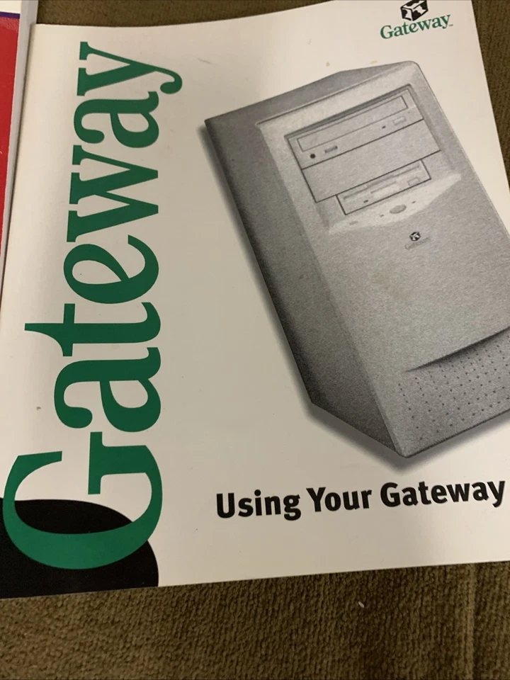 Compaq Gateway 400 piezas Presario manuales informática vintage Foto 3 de 4