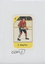 1982-83 Post Cereal Greg Fox #2 0au4