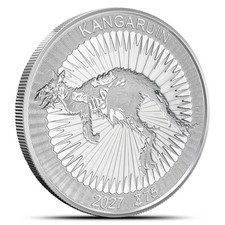2027 Zombucks KANGARUIN Currency of the Apocalypse 1 oz .999 Silver Round w/ cap 105.95 per troy oz