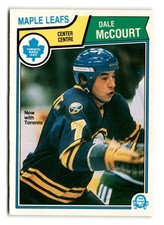 1983-84 Dale McCourt O-Pee-Chee OPC - Toronto Maple Leafs