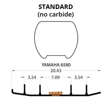 Woodys Wear Bar for 2008 - 2013 Yamaha RX10 Apex Snowmobile