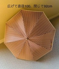 Celine Women Accessories Rare Brown Macadam Pattern Rain Umbrella Limited Editio