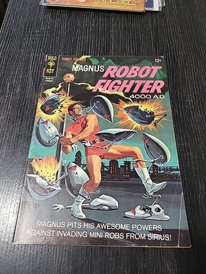 MAGNUS ROBOT FIGHTER #17 GOLD KEY COMICS Released 2/1967 Midgrade 
