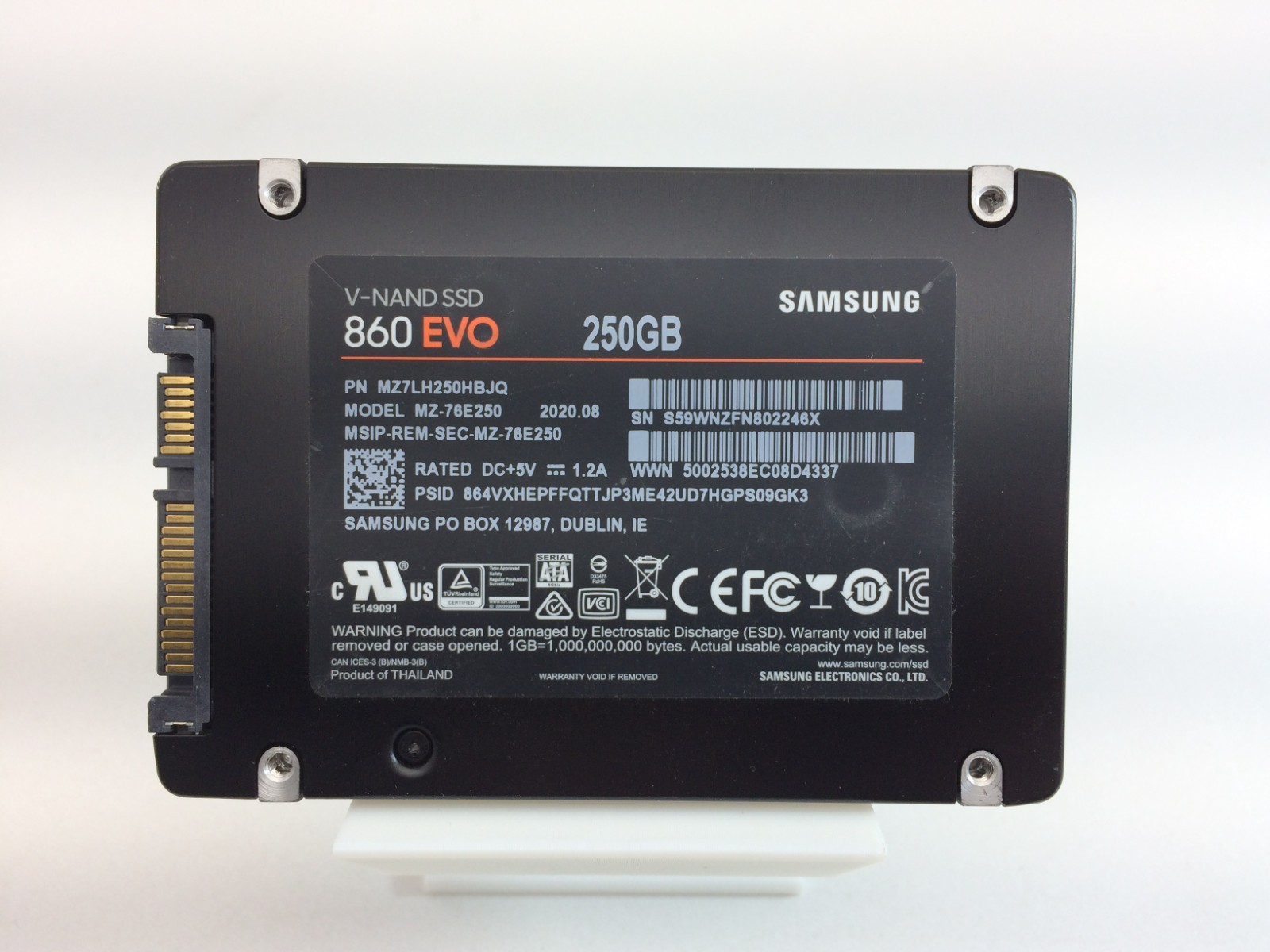 SAMSUNG SSD 860 EVO 1TB 960GB 512GB 500GB 480GB 250GB 2.5 6Gbps