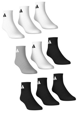 adidas Unisex CUSHIONED SPORTSWEAR ANKLE QUARTER Socken 3 Paar Pack 