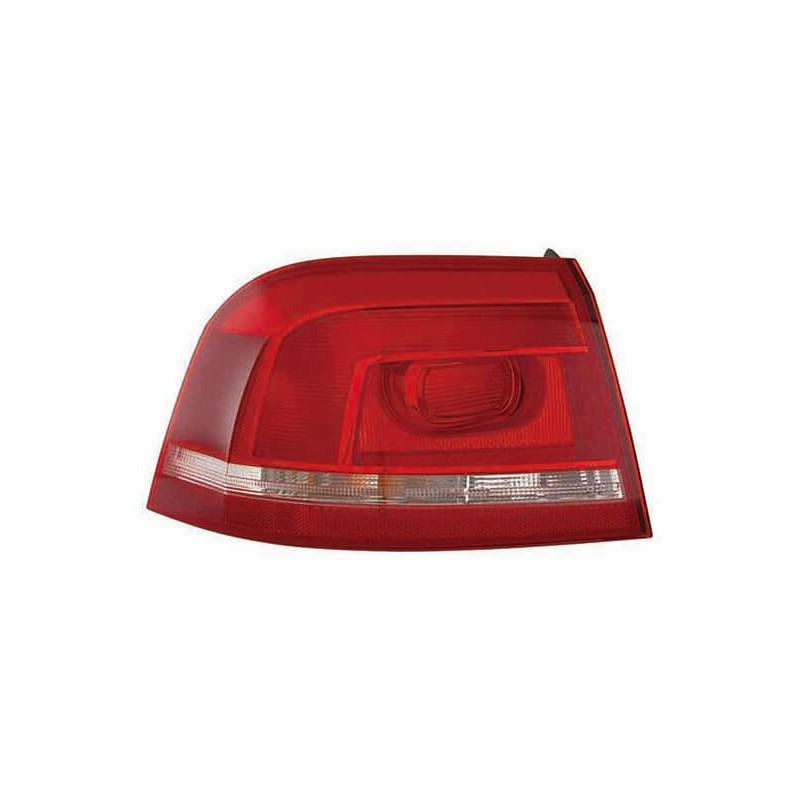 Feu arrière gauche Passat B7 SW étanche et anti-fissure avec optique rouge
