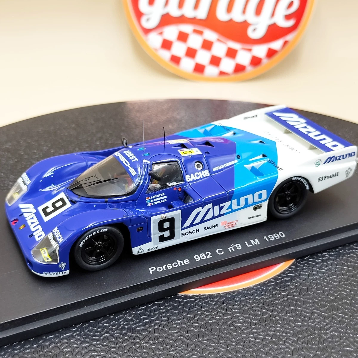 Porsche 962C Team Davey Rizla VIP 26° Le Mans 1990 - Maßstab 1:43 1990