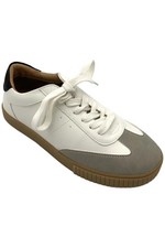 Yellow Box Women's Dinia Lace Up Sneakers White