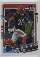 2023 Panini Donruss Optic Rated Rookie DJ Turner #220 18iw