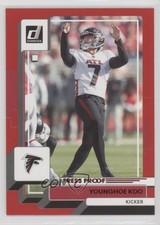 2022 Panini Donruss Press Proof Red Younghoe Koo #233 0w8