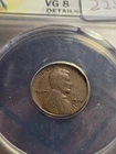 Key Date 1914 D Lincoln Wheat Cent ANACS VG Very Good 8 Details