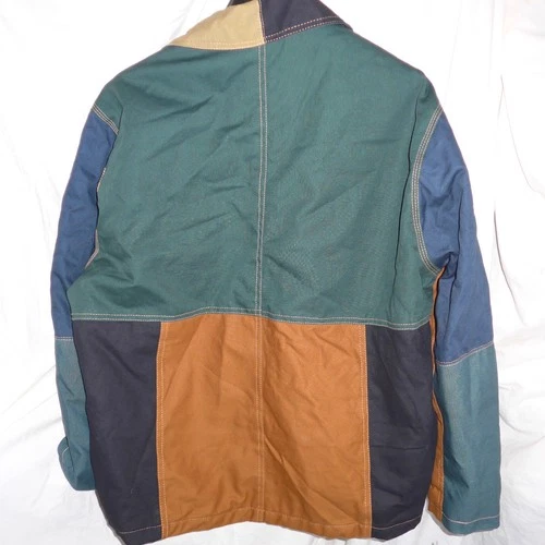 Men’s Carhartt Patchwork Zip Reworked Jacket Size XL image 2