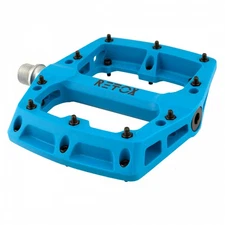 Origin8 Retox Platform Pedals - Concave Composite Body, CNC Chromoly Spindle,