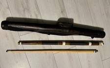 American Heritage Pool Cue 2 Piece Stick 57 Length 19 OZ With OG Case 15 OFF