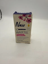 Nair Hair Remover Wax Ready-Strips for Face & Bikini 40 CT ORCHID CHERRY - NEW