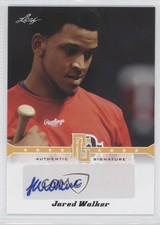 2013 Leaf Perfect Game Showcase Auto Gold 16/50 Jared Walker #A-JW2 Auto 1u1