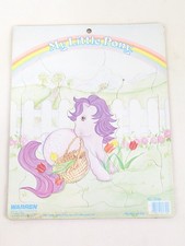 My Little Pony Puzzle Vintage 1983 Hasbro Warren Paper 5720 Jigsaw Frame 11x14"