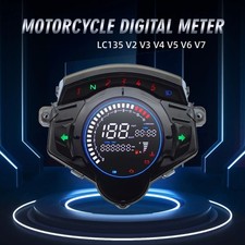 Universal Motorcycle Digital Dashboard Speed Meter High Visibility LCD Interface