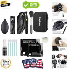 Professional DSLR Camera Cleaning Kit with APS-C Cleaning Swabs, Microfiber C...