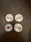4 Vintage Coca Cola Soda Bottle Cork Lined  Caps