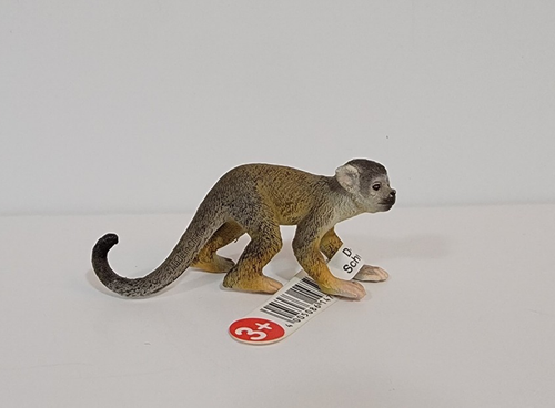 Schleich Spider Squirrel Monkey 14723 Wildlife Animal Figure RARE RETIRED