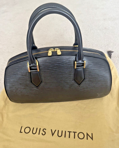 LOUIS VUITTON Jasmin Handbag in EPI Leather Black Noir Authentic Purse Luxury