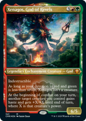 best god cards mtg MTG magic cards 1x Xenagos, God of Revels - Foil Secret Lair Series  NM-Mint, Eng