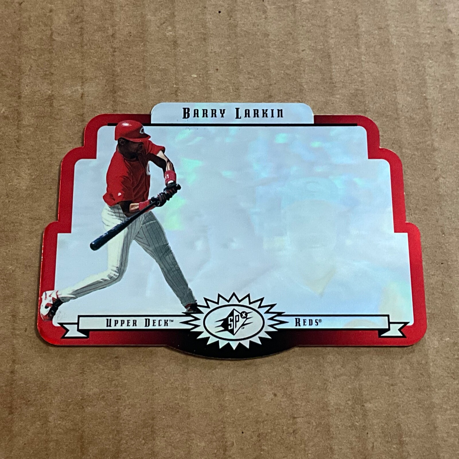 1996 Upper Deck SPx - #17 Barry Larkin Cincinnati Reds Baseball