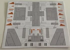 Lego Star Wars Custom Sticker sheet 7163 Republic Gunship Clone Wars