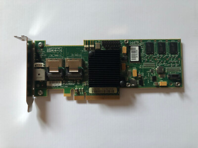 LSI Logic MegaRAID MR SAS 8708EM2 128MB SAS/SATA RAID Controller L3-01144-07B