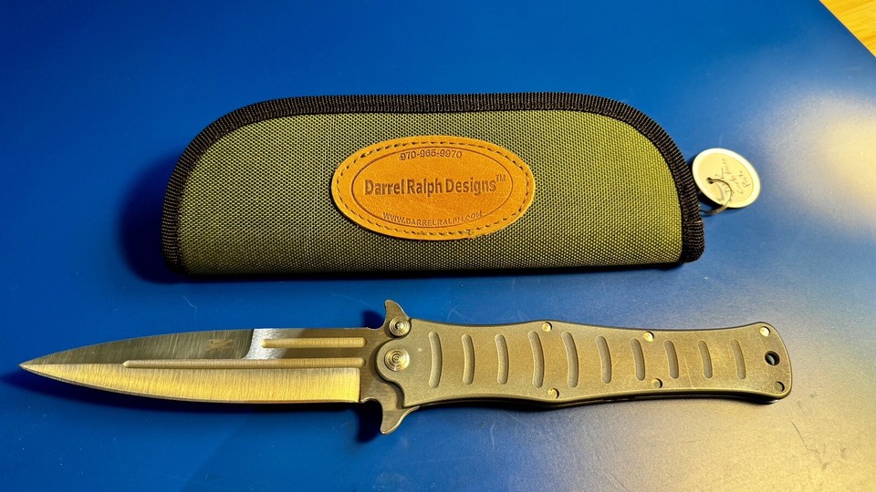 5.5” CUDA MAXX PROTOTYPE FOR CAMILLUS FOLDER DARREL RALPH DESIGN DDR | eBay