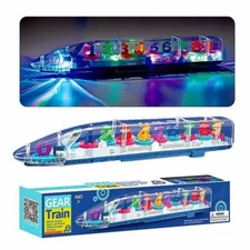 Autism Calming Sensory LED Light Train Toy with Music Special Needs Kids Gift
