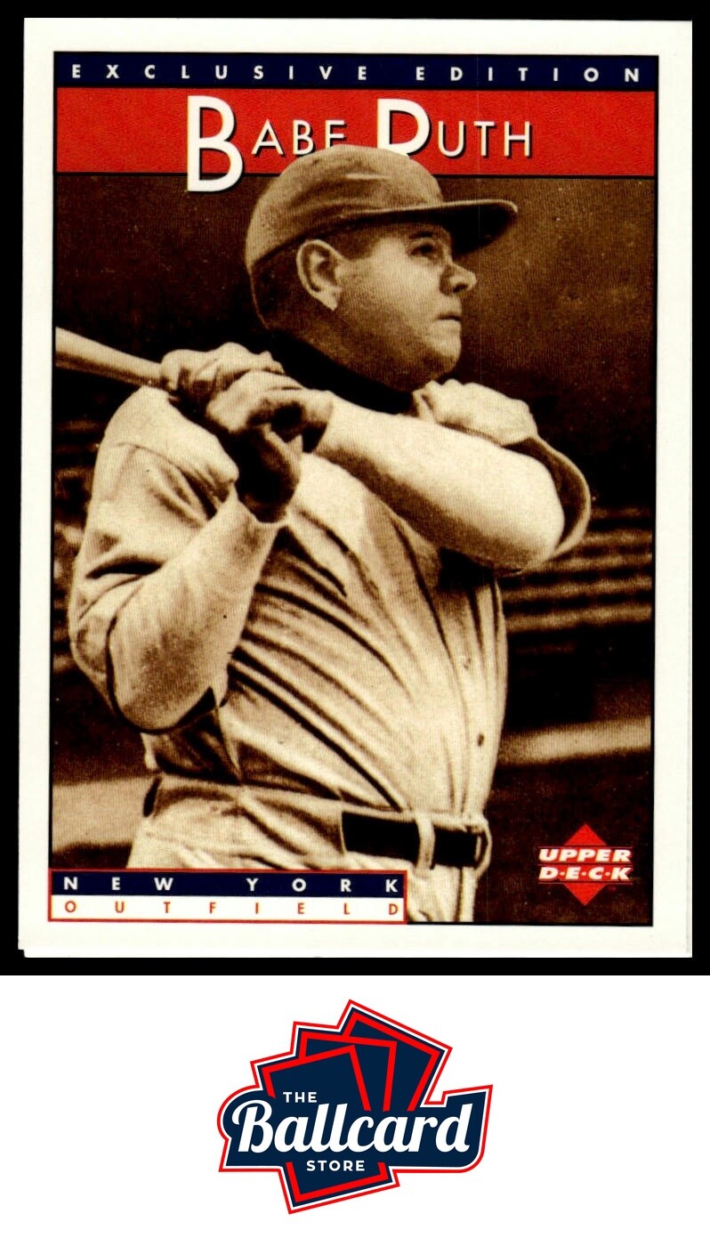 1995 Upper Deck Sonic Heroes of Baseball #3 Babe Ruth